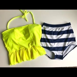 Swim top and bottom